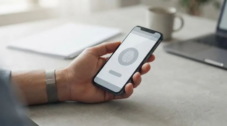 Smartphone mit Apple Pay wird für eine Einzahlung bei einem Wettanbieter verwendet