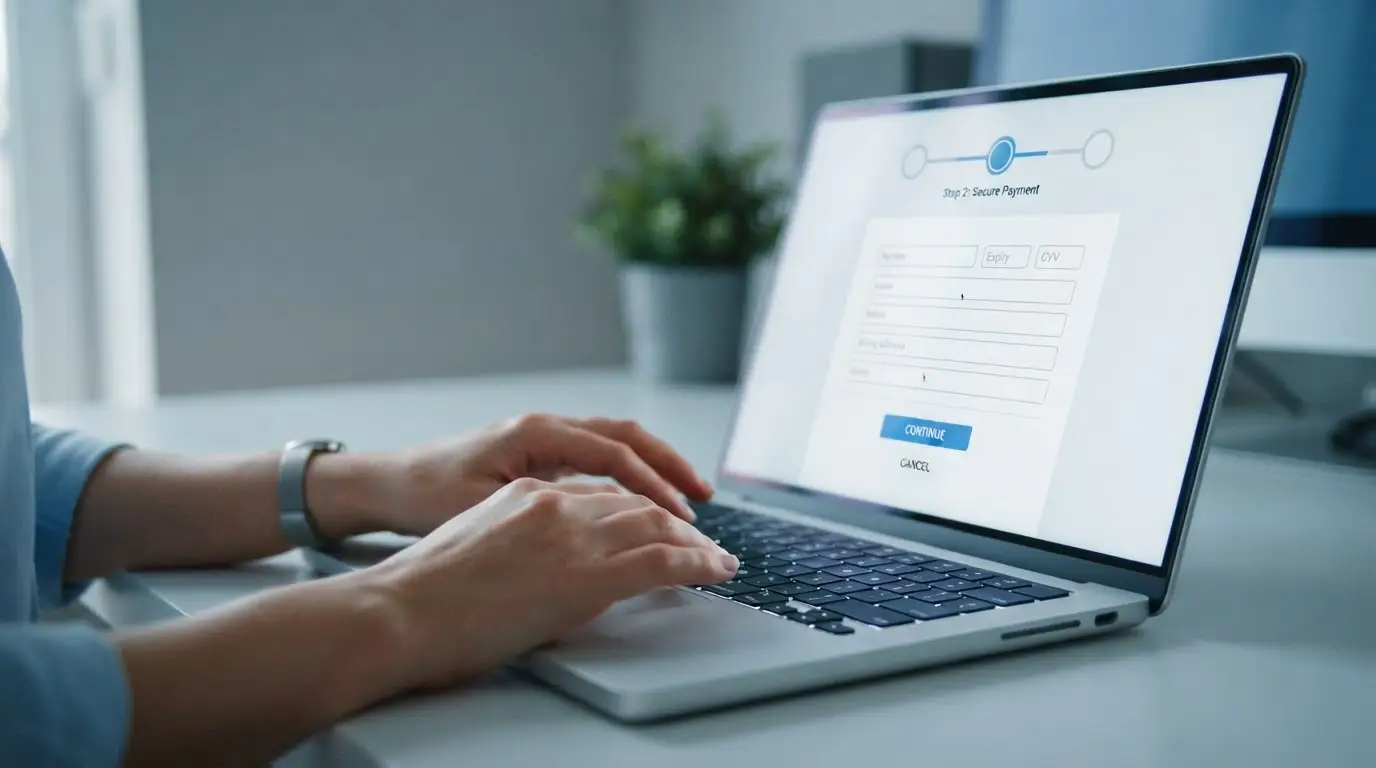 Zahlungsvorgang bei einem Online-Wettanbieter