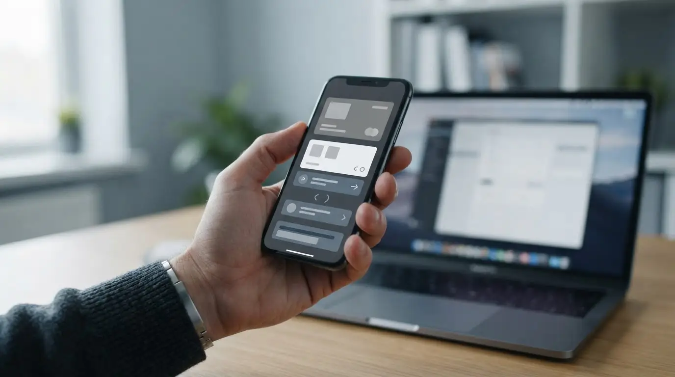 Smartphone mit abstrakter Zahlungsschnittstelle für Online-Transaktionen